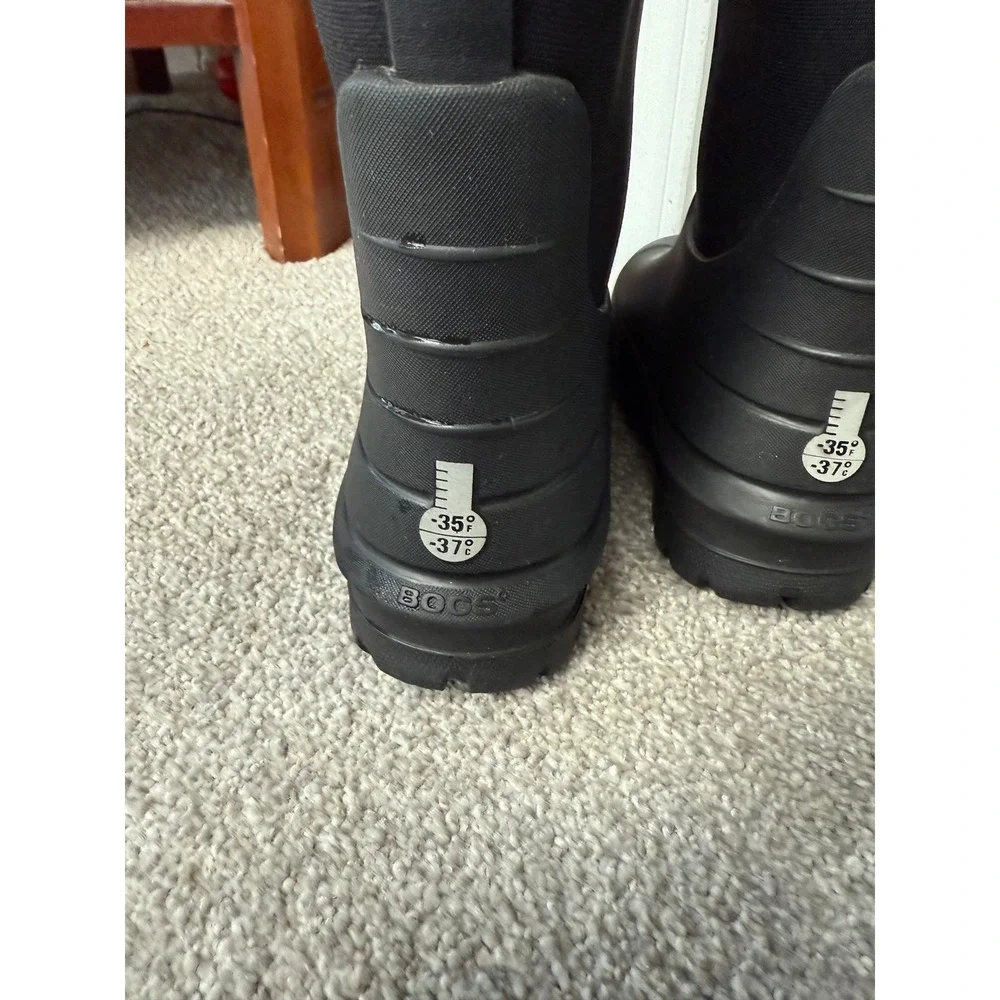 Auth Little Kids Bogs Neo Classic Black Winter Snow Insulated Boots Size 11 C